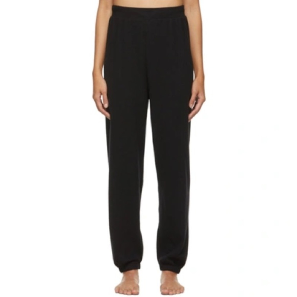 SKIMS Waffle Jogger Lounge Pants ONYX